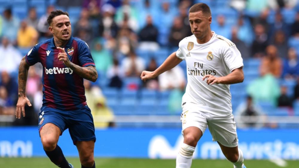 ريال مدريد يتسلح بهازارد أمام ليفانتي.. وبرشلونة يسعى لتجنب مفاجآت إيبار