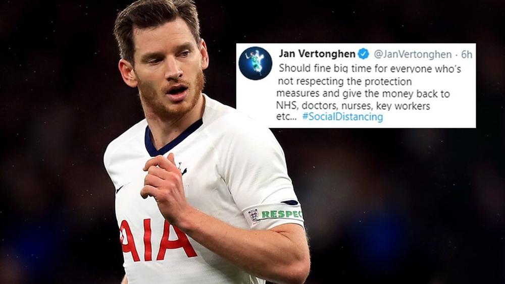 مدافع توتنهام فيرتونخين يقترح اقتراحًا "ذكيًا" لمواجهة فيروس كورونا