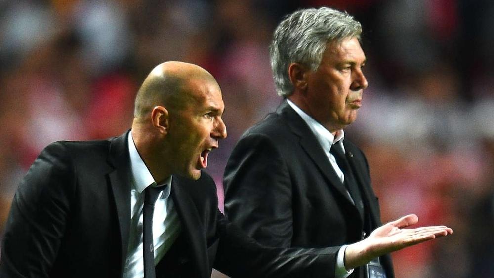 أنشيلوتي: "زيدان غيّر فكرتي عن كرة القدم"