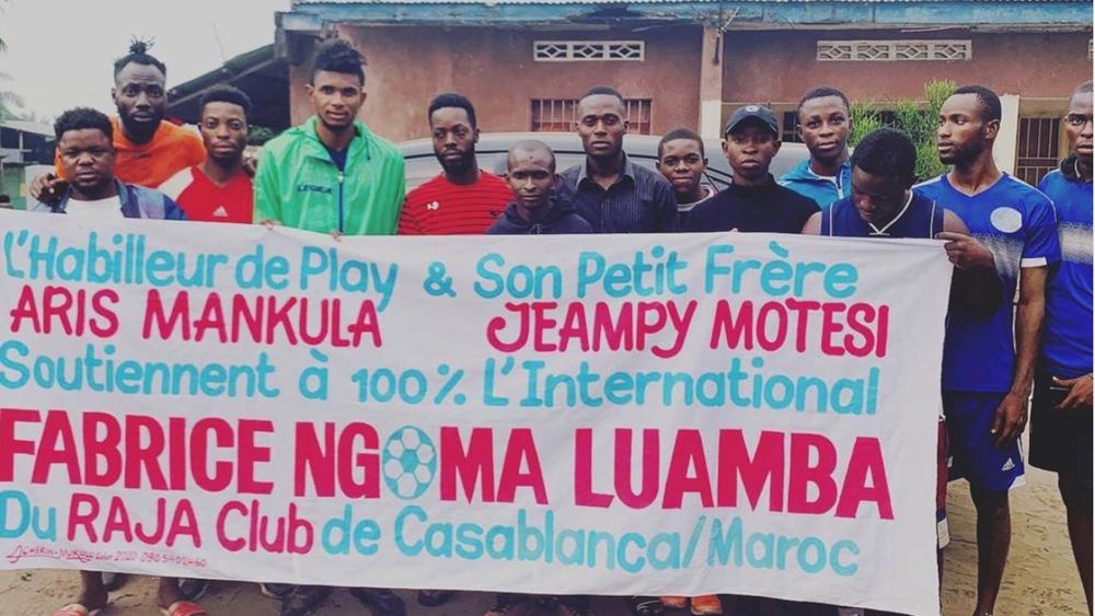 نغوما يحظى بدعم ومساندة مُحبِّيه بمسقط رأسه الكونغو