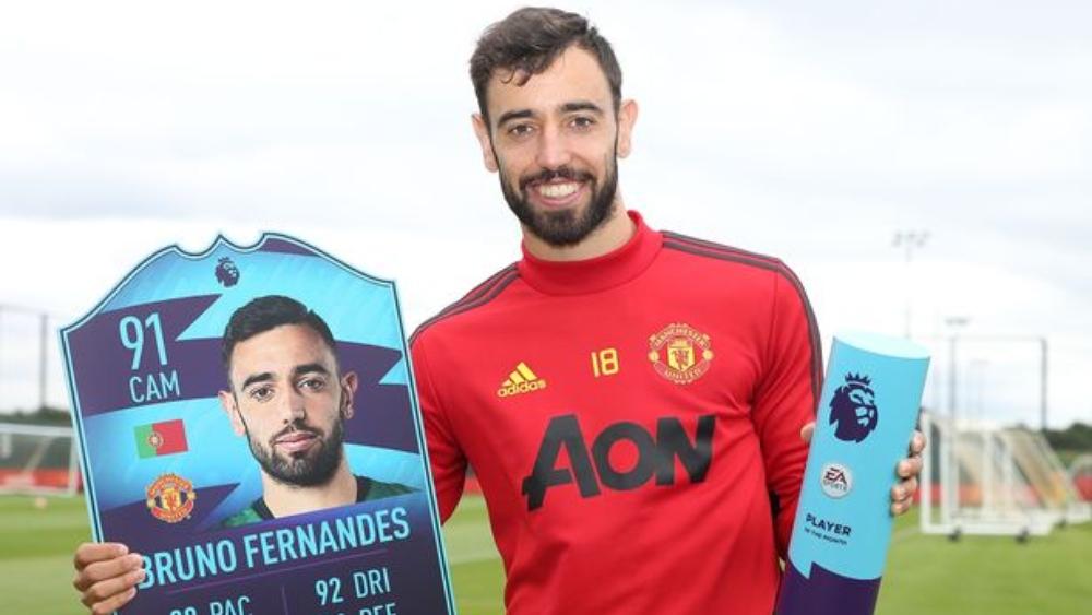 برونو فيرنانديز يحفر اسمه بـ"الذهب" ويتوج بلاعب شهر "يونيو" في الدوري الإنجليزي