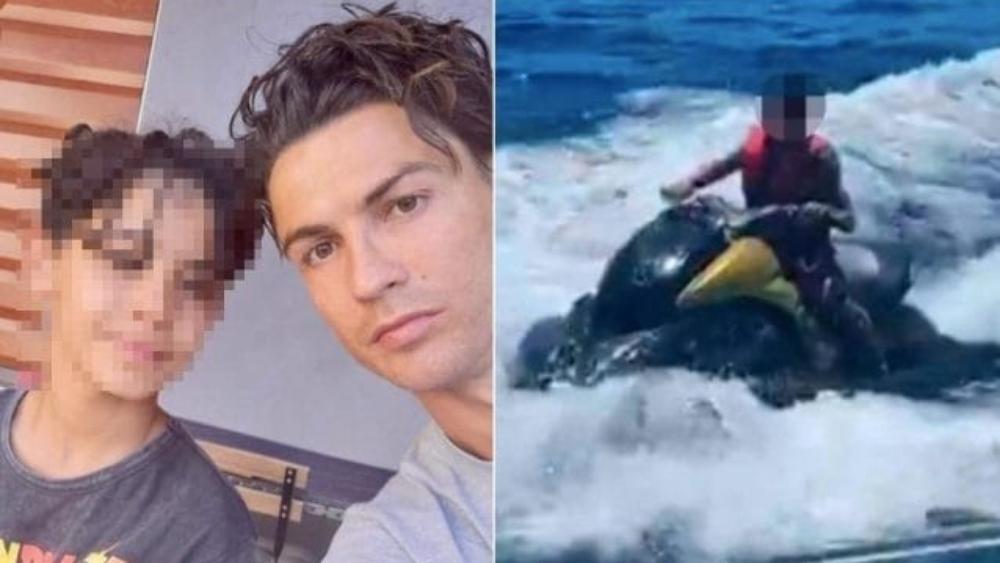 كريستيانو جونيور يتعرض للملاحقة القانونية بعد قيادته لدراجة مائية "دون رخصة"