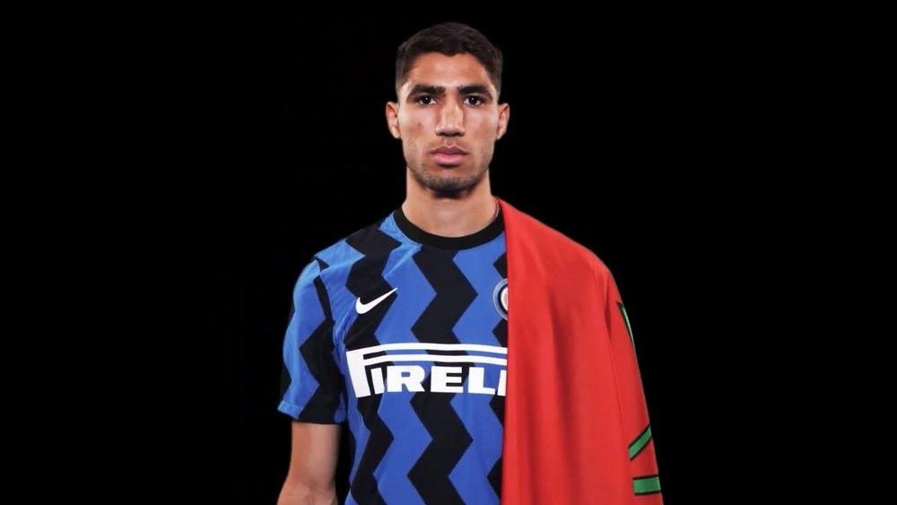 أشرف حكيمي: "اخترت الإنتر بسبب المدرب كونتي.. وأريد الفوز بالدوري الإيطالي"