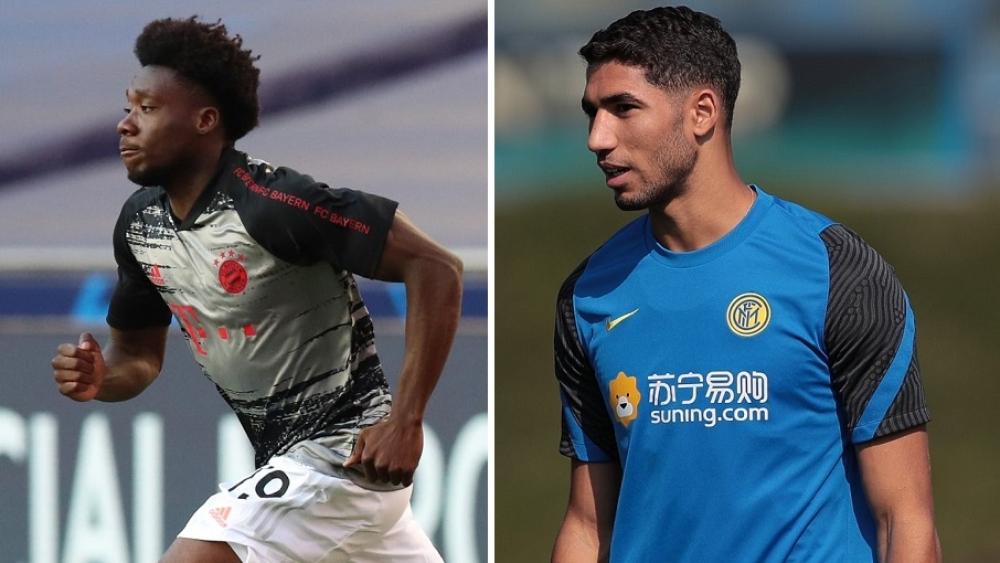 حكيمي عن مقارنته بديفيز: "إنه سريع ولا أعرف من سيفوز بيني وبينه"