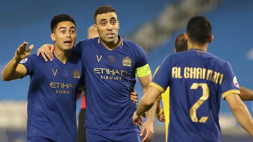 حمد الله يحرز جائزة أفضل لاعب في مباراة النصر وسابهان