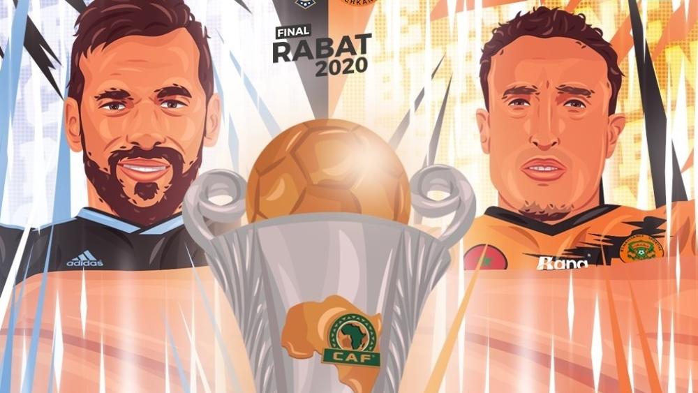 ن. بركان وبيراميدز المصري لحساب نهائي كأس الكونفدرالية / تشكيلة الفريقين