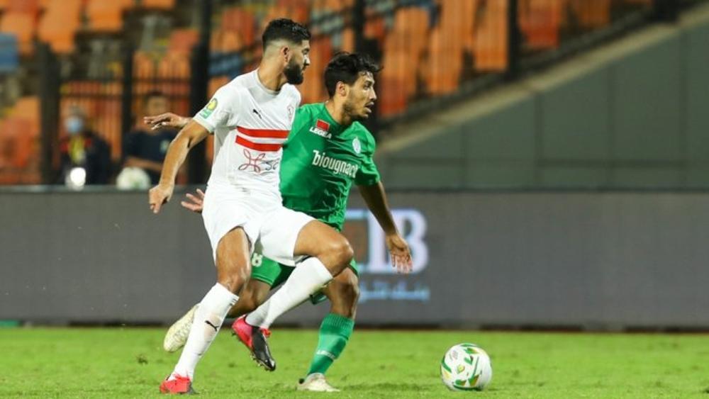الرجاء يسقط أمام الزمالك المصري في القاهرة