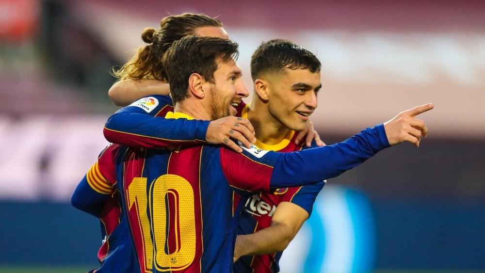 ميسي "البديل" يسجل "ثنائية" وينقذ برشلونة من فخ بيتيس