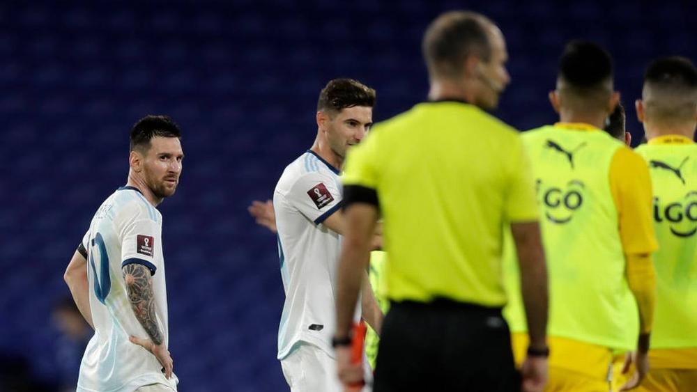 تصفيات كأس العالم 2022/ المنتخب الأرجنتيني يكتفي بالتعادل مع باراجواي