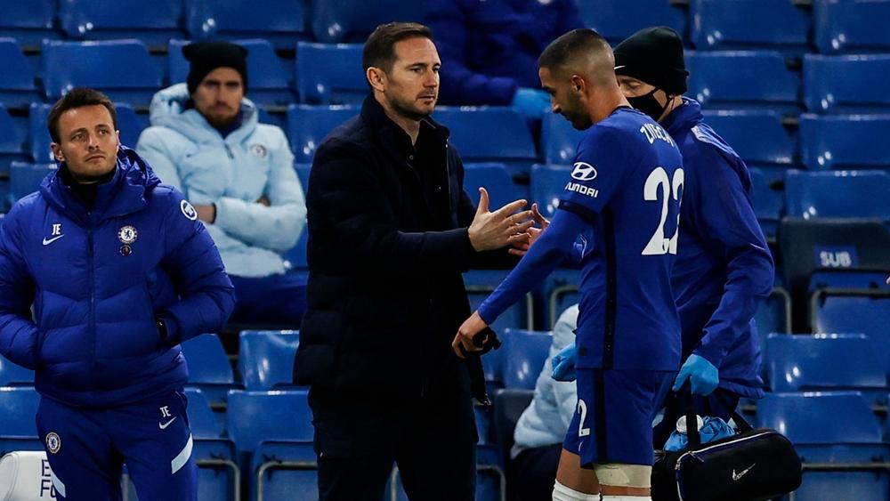 لامبارد: "زياش سيستعيد عافيته ويعود للميادين في غضون أسبوعيْن"