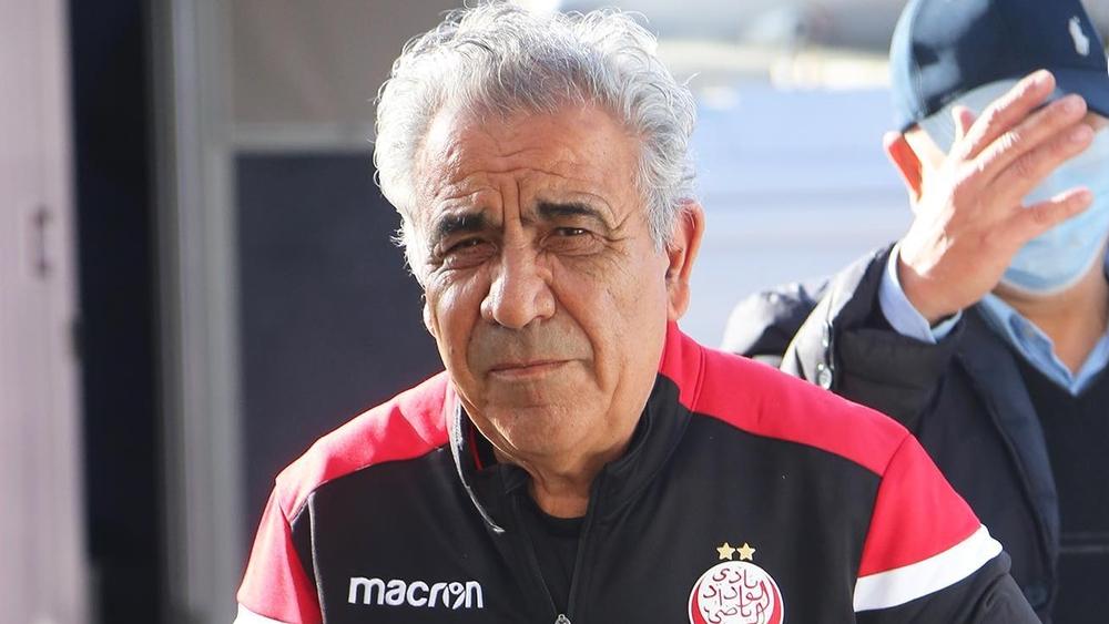 البنزرتي: "بعض لاعبي الوداد كانوا في وضعية نفسية صعبة قبل مباراة الماص"