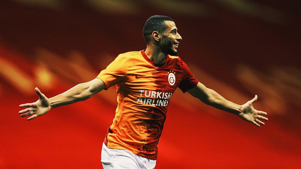 بلهندة يحرز "هاتريك" في ظرف 15 دقيقة من مباراة غلطة سراي وغينتشلاربيرليغي