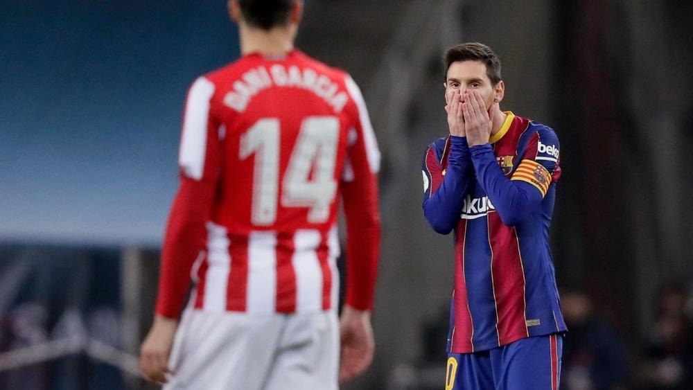 الاتحاد الإسباني يعلن إيقاف ميسي لمباراتين