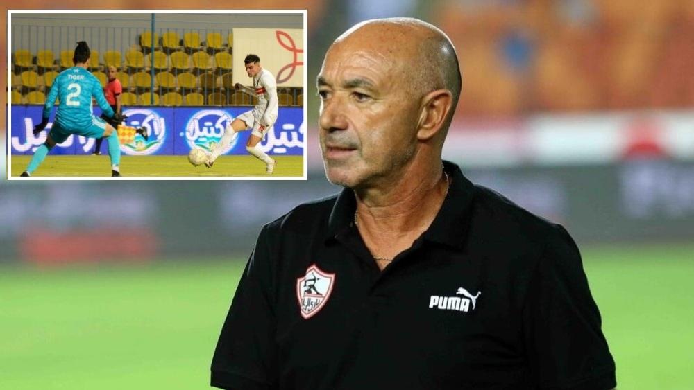 رغم نزعه للقميص وخروجه غاضبا من الملعب.. باتشيكو يشيد بتضحية بنشرقي ويؤكد: "وافق على اللعب في مركز لا يجيده"