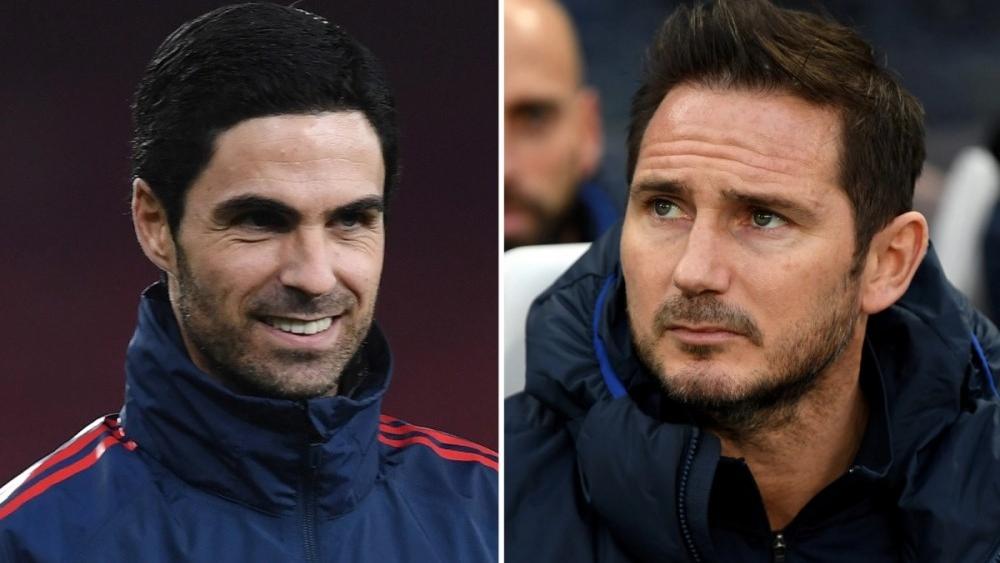 أرتيتا: "لامبارد أيقونة في تشيلسي وهو بحاجة إلى الوقت"