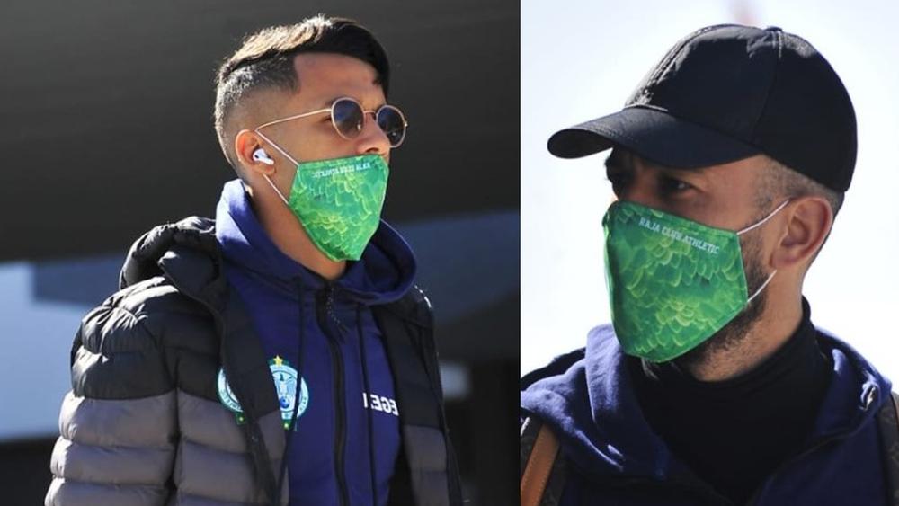 بعثة الرجاء تصل إلى تونس استعداداً للقاء الإياب أمام المنستيري