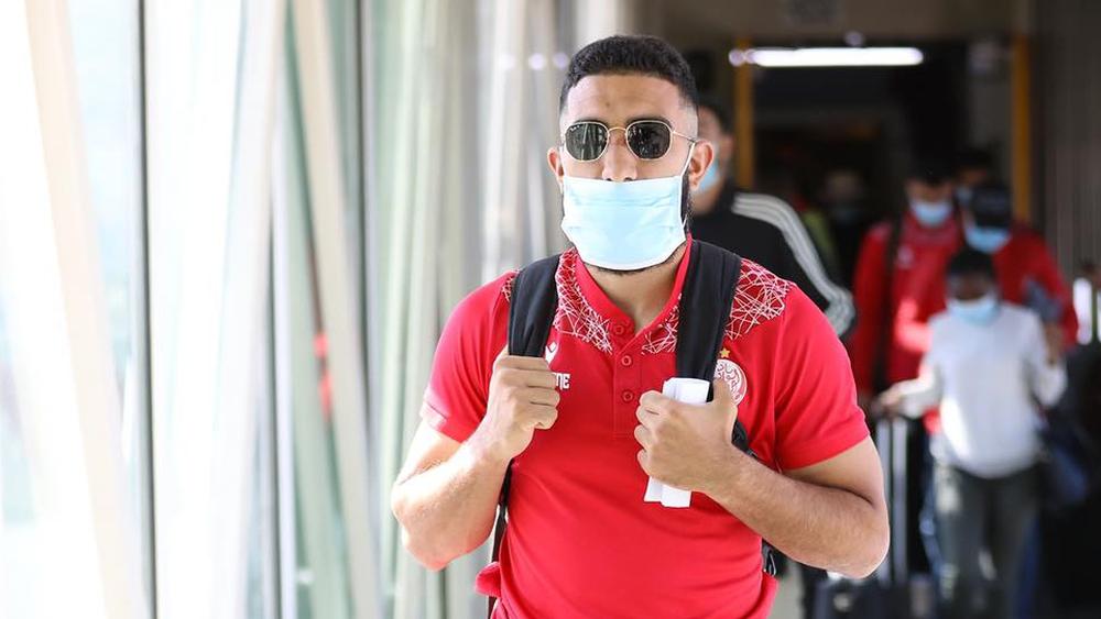 بعثة الوداد تحط الرحال بجوهانسبورغ الجنوب أفريقية تمهيدا لملاقاة كايزر شيفس