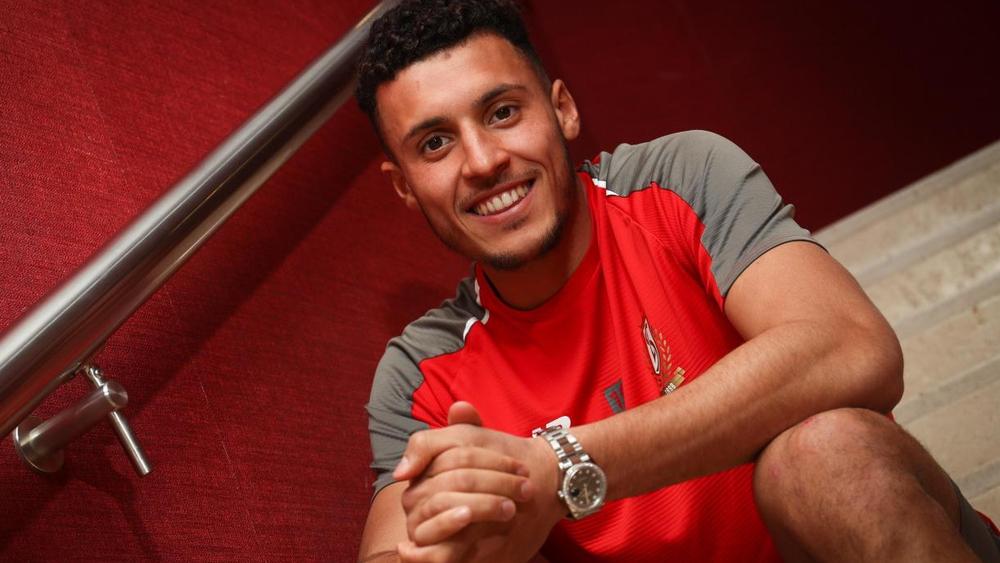 أملاح لـ"البطولة": "أتمنى خوض تجربة احترافية خارج بلجيكا وأتطلع للتأهل إلى كأس العالم رفقة المنتخب المغربي"