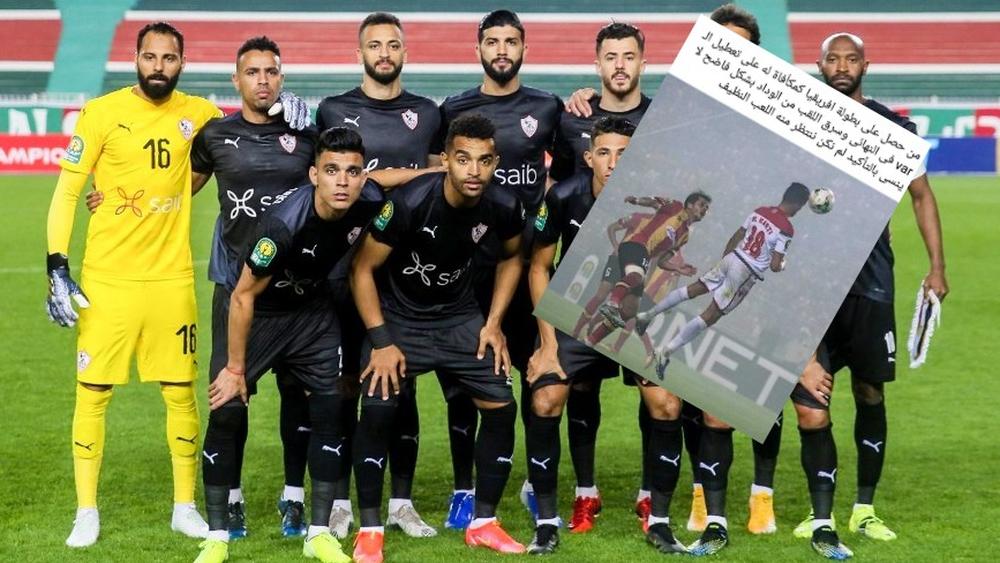 صفحات أنصار الزمالك تستحضر أحداث فضيحة "رادس" بعد الإقصاء وتعقب: "من توج باللقب كمكافأة على تعطيل الفار وسرقة الوداد بشكل فاضح لا ننتظر منه اللعب النظيف"