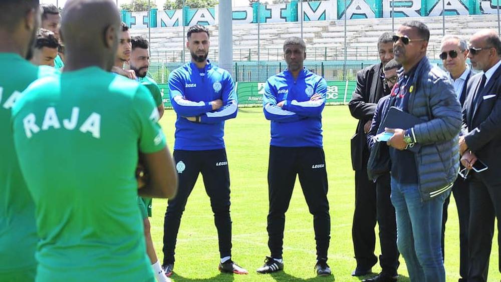 الشابي: "سُررت بعد تلقينا اتصالات من الرجاء وأتمنى الفوز بالرباعية هذا الموسم"