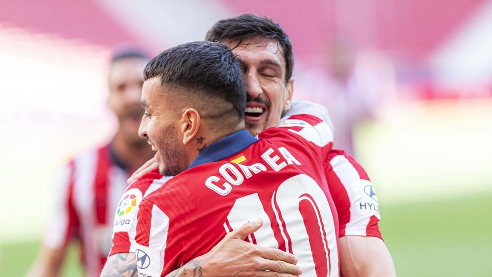 أتلتيكو مدريد يدك شباك إيبار بخماسية ويبلغ النقطة الـ70 في صدارة الليغا