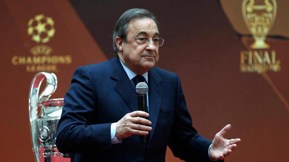 بيريز: "إقصاء ريال مدريد من دوري الأبطال؟ قمنا بجميع الخطوات القانونية ومن حقنا اللعب"