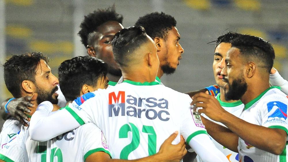 الرجاء يهزم أ.آسفي بثنائية حافيظي ويُحقق انتصاره الثالث تواليا تحت قيادة مدربه الشابي