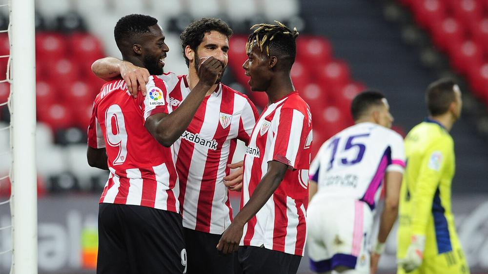 حدث "خاص" في مباراة بلباو وبلد الوليد.. "الأخويْن ويليامز" يجتمعان في الملعب بقميص الفريق "الباسكي"