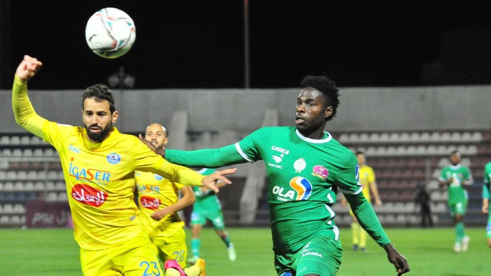 نهضة الزمامرة يُجبر الرجاء الرياضي على التعادل بهدف لمثله