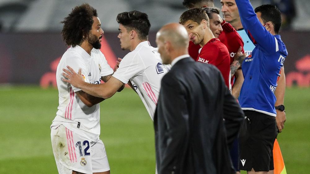 زيدان يدفع بالشاب ميغيل أساسيا ويترك هازارد ومارسيلو وأسينسيو في الاحتياط