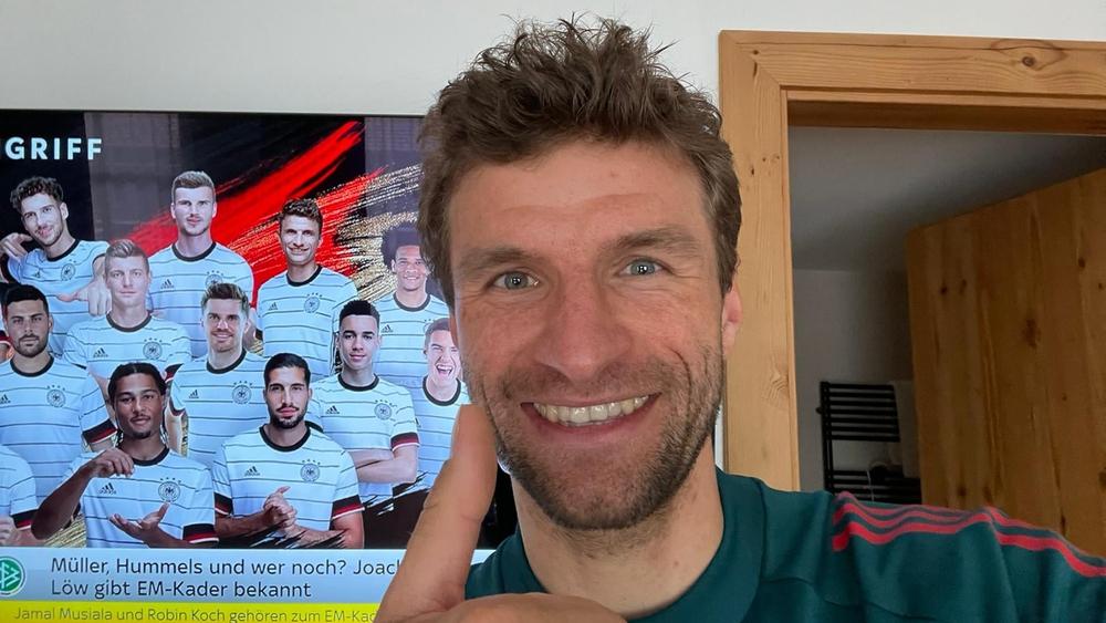 توماس مولر: "أشعر بالسرور الغامر بعد استدعائي مجددا للمنتخب الألماني"