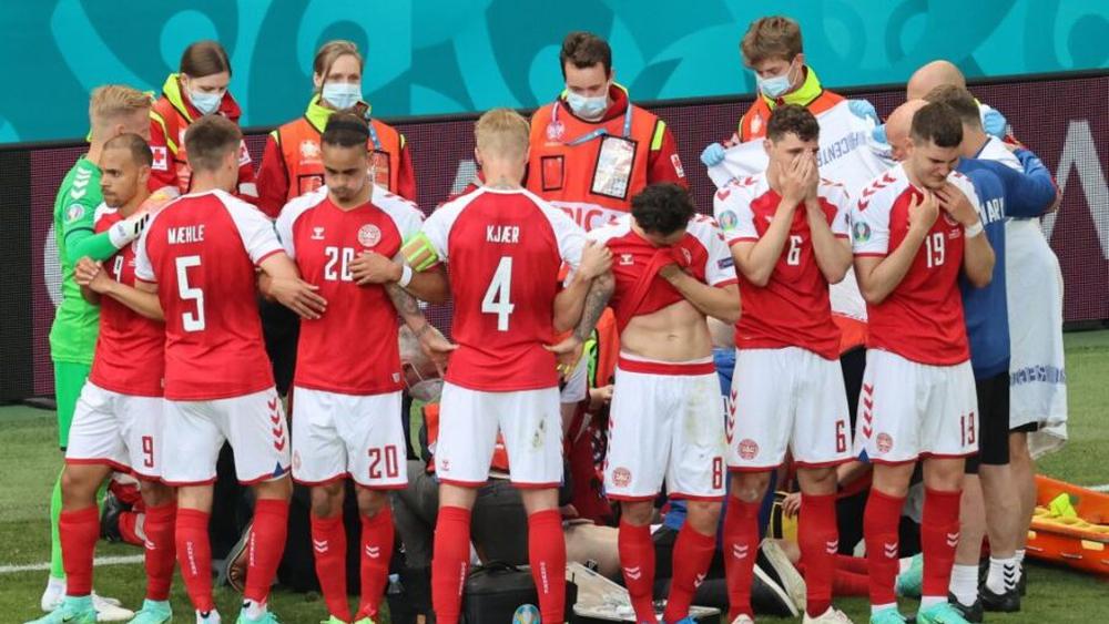 الاتحاد الأوروبي يعلن أن الحالة الصحية للاعب الدنماركي إريكسن تعرف نوعا من الاستقرار