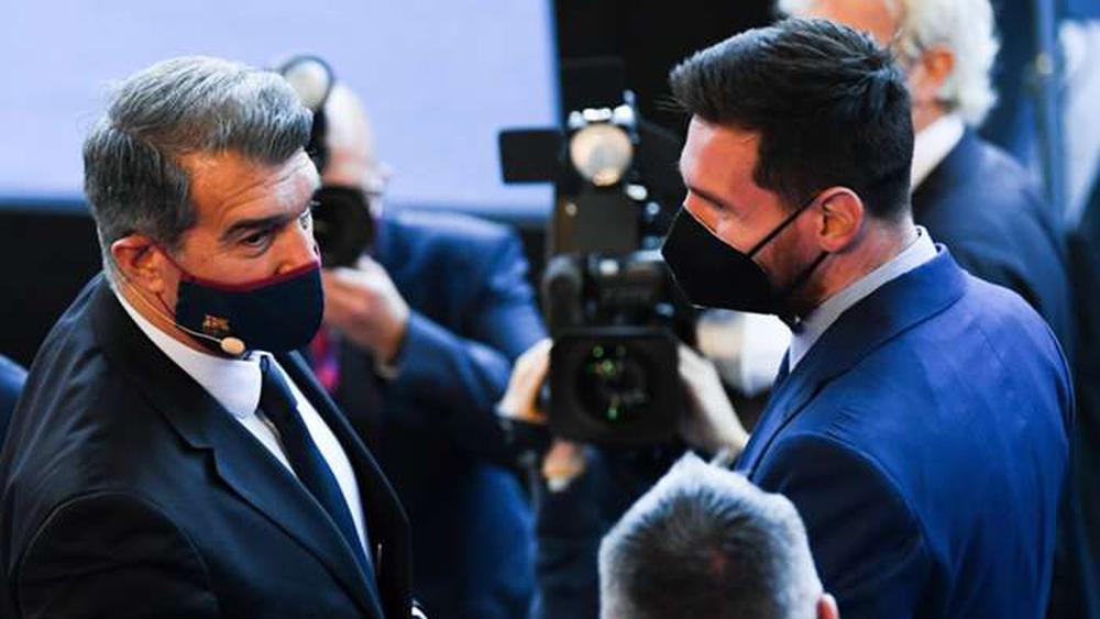 لابورتا: "التجديد مع ميسي وصل لمرحلة متقدمة"