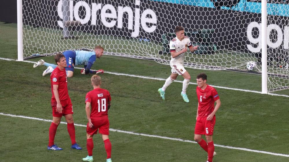 بلجيكا تبلغ الدور الموالي من "يورو 2020" بتغلبها على الدنمارك