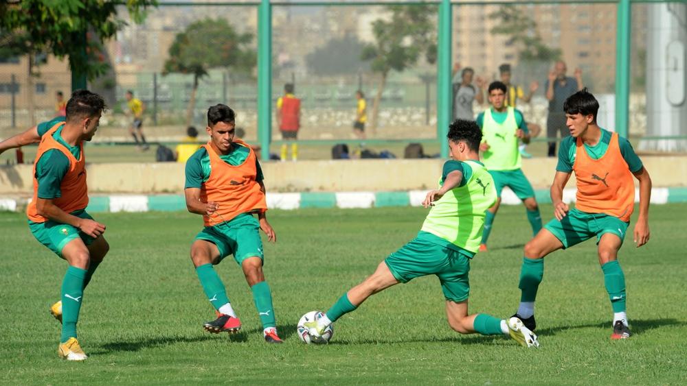 المنتخب الوطني لأقل من 20 سنة يخوض آخر حصة تدريبية استعدادا لاختباره الأول في البطولة العربية أمام طاجيكستان