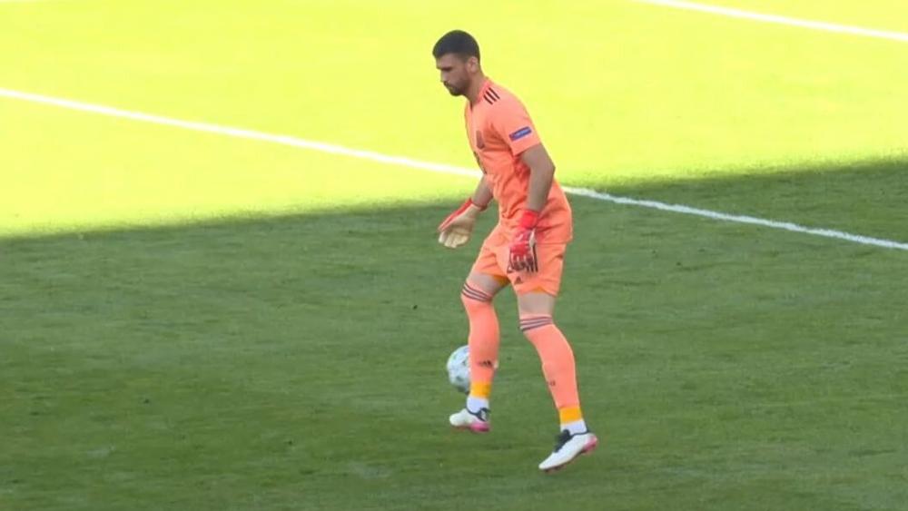 كرواتيا تفتتح حصة التسجيل أمام إسبانيا بـ"هدف غريب" كان بطله الحارس "سيمون"