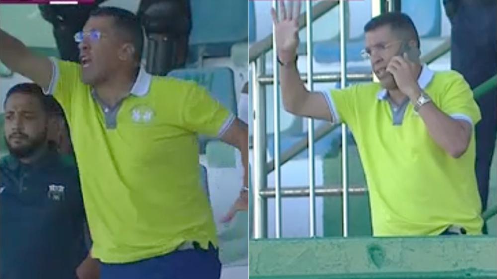 بعد هدف أُقرَّت مشروعيته بـ"الفار".. البيضي يدعو لاعبي ي.برشيد لعدم إتمام مباراة الجيش قبل استئنافها عقب إجرائه اتصالا هاتفياً!