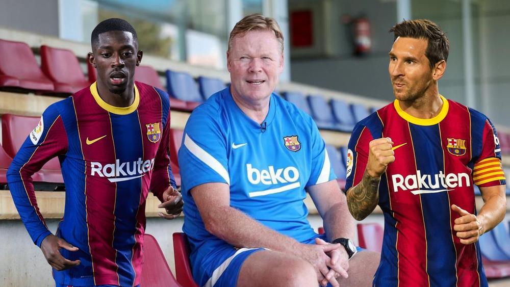 كومان: "ميسي هو الأوفر حظا للفوز بالكرة الذهبية.. الوضع معقد مع ديمبيلي"