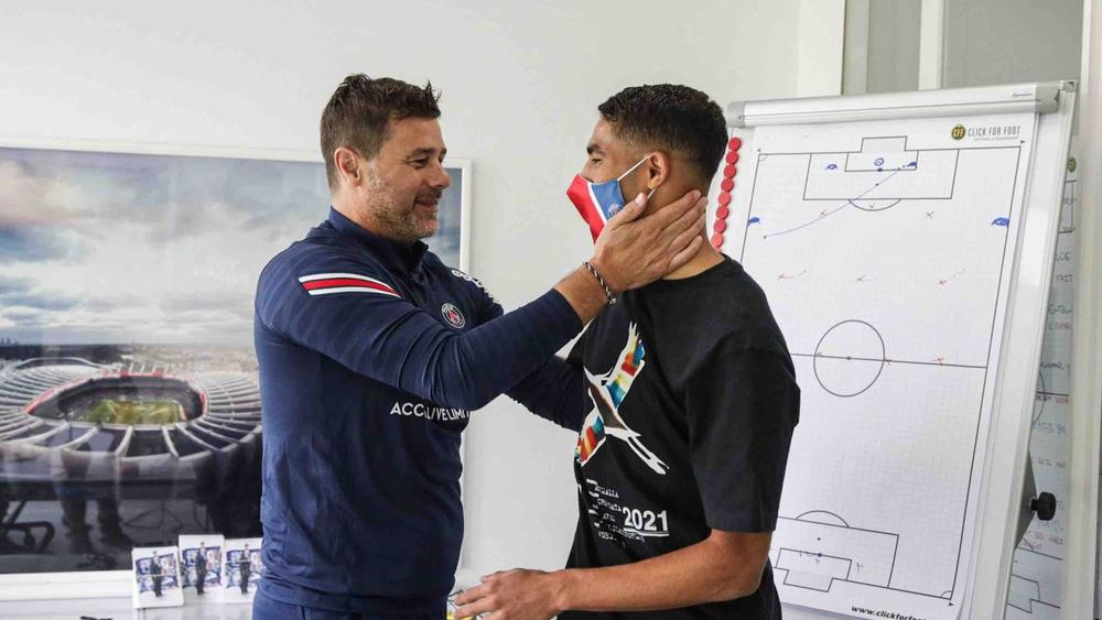 بوكيتينو: "حكيمي أثبت قيمته الكروية وسان جيرمان يستحق لاعبين من هذه الطِّينة"