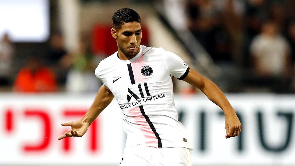 أمين حارث والجزائري بن ناصر يتضامنان مع أشرف حكيمي بعد تعرضه لـ"صافرات الاستهجان" في تل أبيب (فلسطين المحتلة)