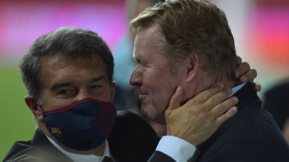 لابورتا: "كومان متحمس جدًا للمرحلة الجديدة بدون ميسي ويتمنى أن تكون فترة رائعة"