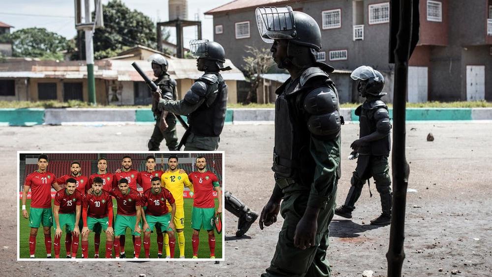 إطلاق نار كثيف وسط العاصمة الغينية كوناكري قبل مواجهة مباراة المنتخب المغربي غدا الإثنين.. الجيش ينتشر في الشوارع ويطالب السكان بعدم مغادرة منازلهم