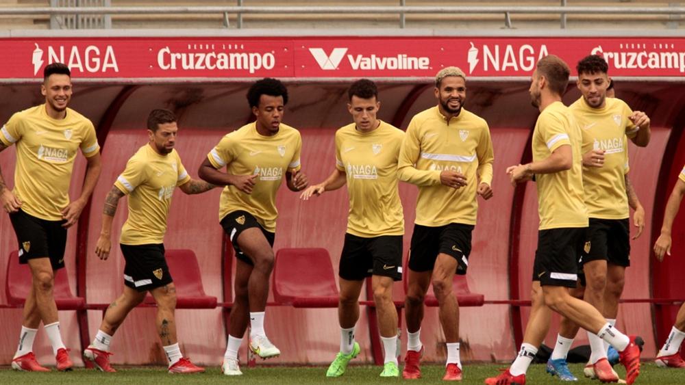 بمن فيهم بونو والنصيري والحدادي.. إشبيلية ينهي تحضيراته لمباراة ريد بول سالزبورغ في "دوري الأبطال" بحضور "جميع العناصر"