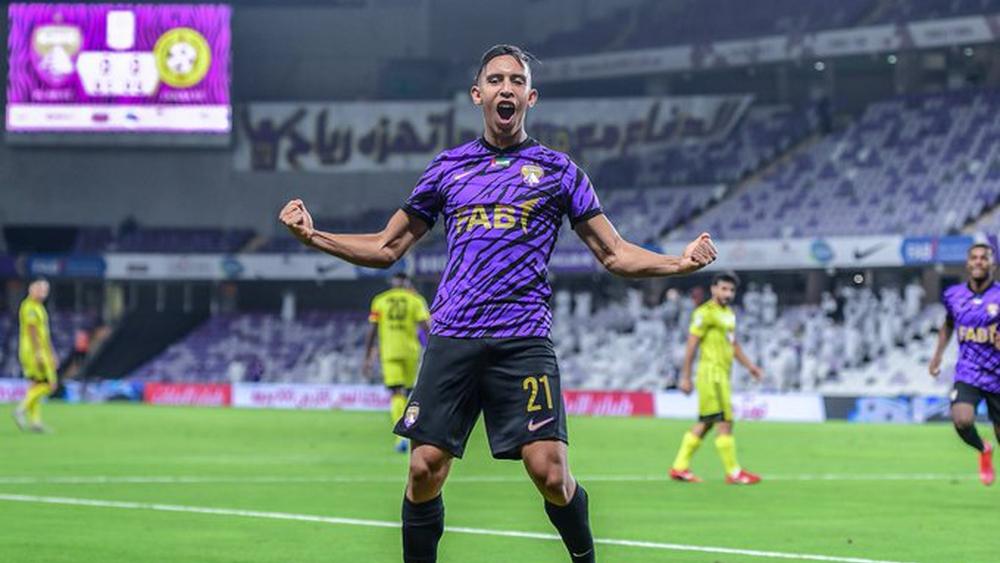 رحيمي يُسجّل أولى أهدافه الرسمية مع العين ويمنح التقدم لفريقه أمام "اتحاد كلباء"