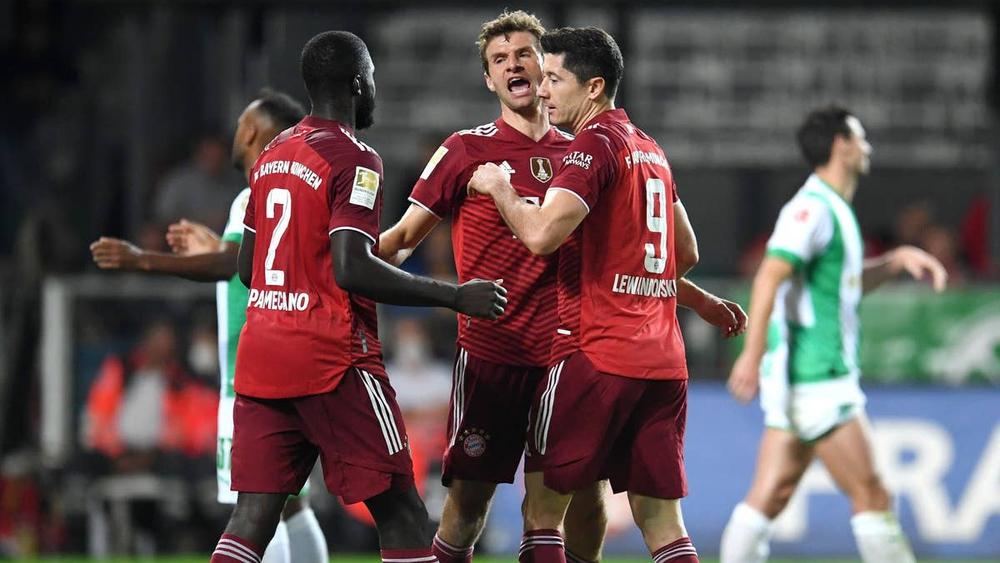 بايرن ميونخ يُحلق في صدارة الدوري الألماني بعد الفوز بثلاثية على جرويتر فورت