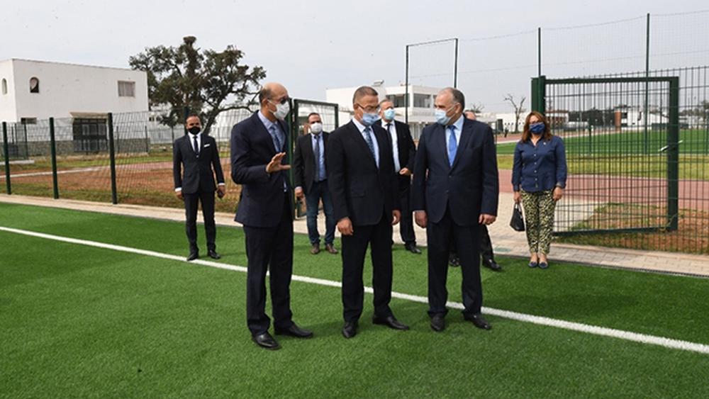 L’inauguration de deux terrains de l’académie de l’AS FAR