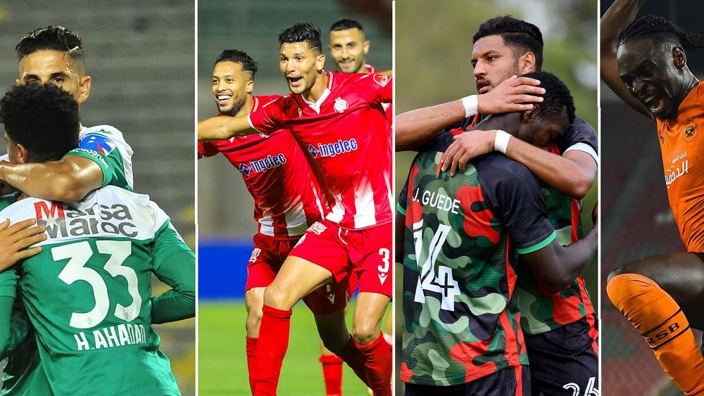 برنامج مباريات الرجاء والوداد والجيش الملكي ونهضة بركان في مسابقتي دوري أبطال أفريقيا وكأس الكونفدرالية