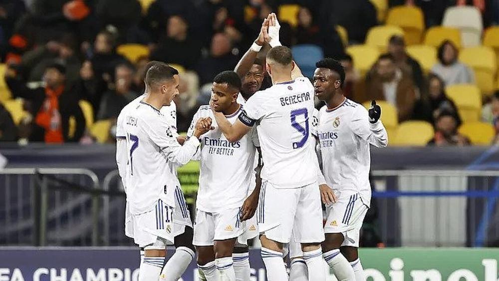 Le Real Madrid brille face à Shakhtar