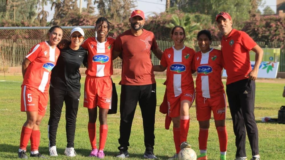 رجاء أيت إيعزة يوقف "سلسلة انتصارات" النادي البلدي النسوي العيون