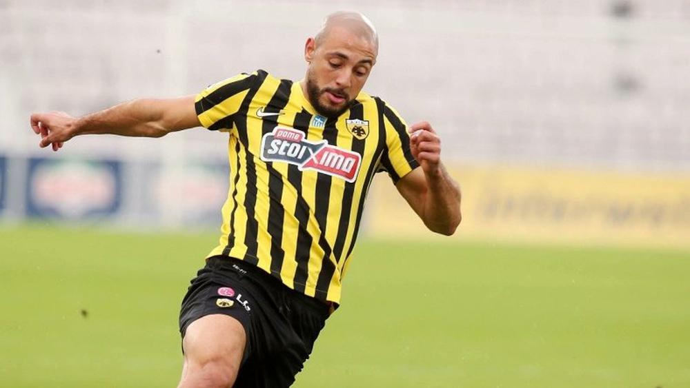 نور الدين أمرابط يُسجل ثاني أهدافه في الدوري اليوناني ويساهم في فوز فريقه أيك أثينا على باس غيانينا (1-2)